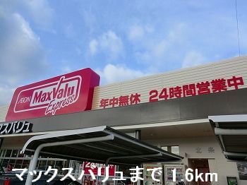 Supermarket. Maxvalu until the (super) 1600m