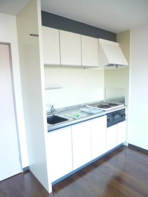 Kitchen. It has been changed to IH stove.