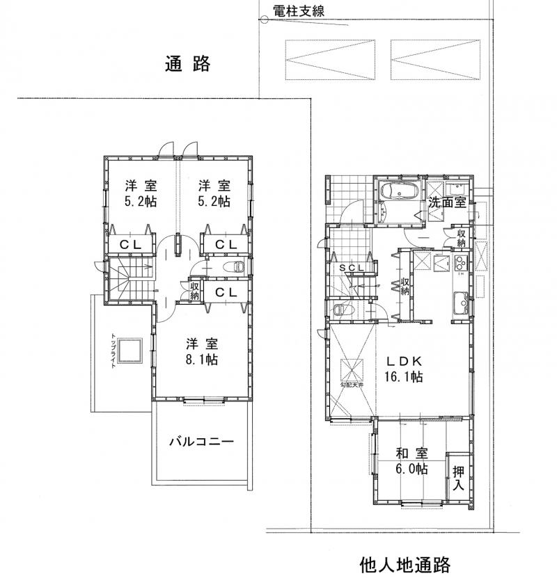 Floor plan. 29,200,000 yen, 4LDK, Land area 141.3 sq m , Building area 101.02 sq m
