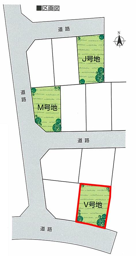 Local guide map. Local compartment Figure