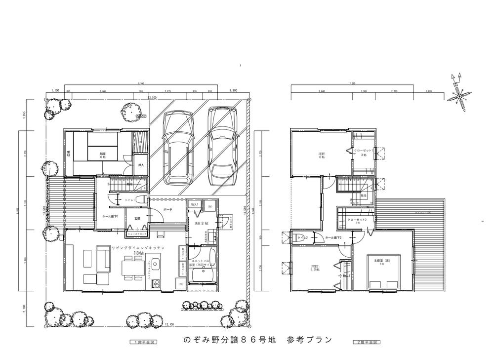 Other building plan example. Building plan example (86 No. land)