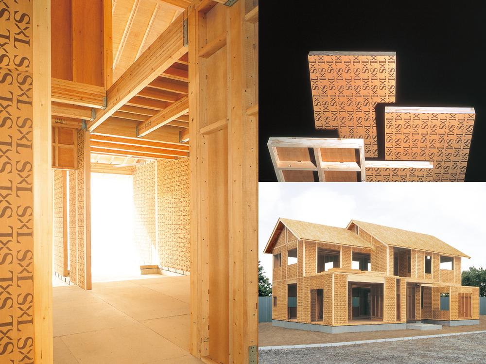 Construction ・ Construction method ・ specification. Thorough high precision that has been manufactured under quality management, Integrating the floors and walls in wood-based panels of high-strength. The entire building in the robust hexahedral receiving an external force of earthquakes and typhoons in the entire surface, Relieve the impact from the foundation to the ground. Also, In a real large shaking table experiment Hanshin ・ It has proved an excellent earthquake resistance withstand Awaji Earthquake.