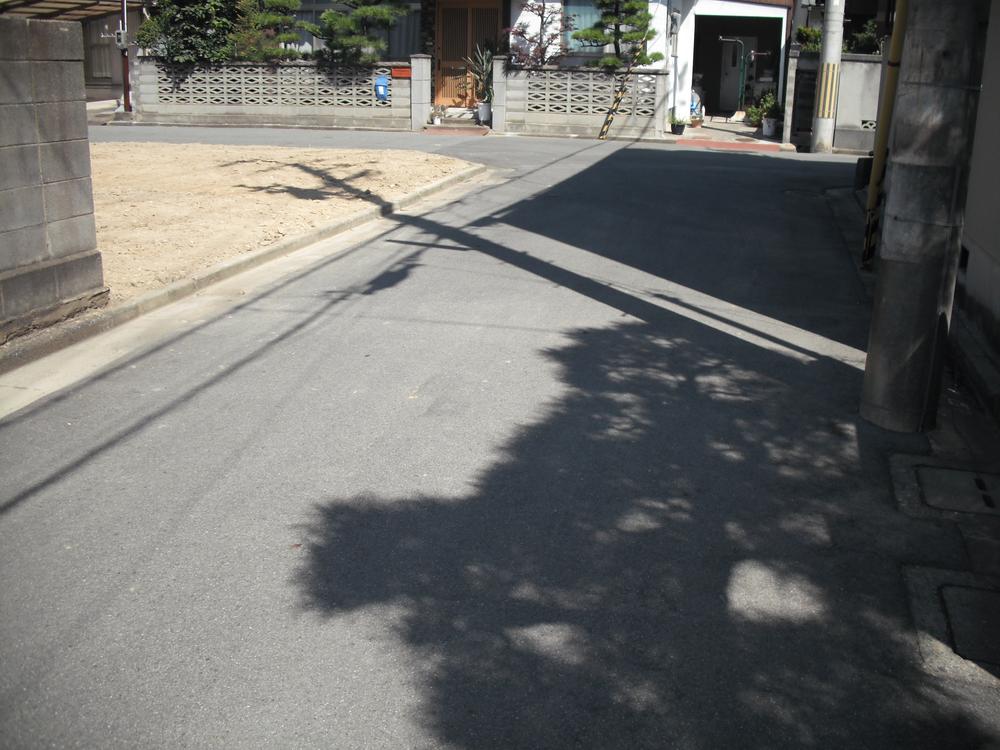 Local photos, including front road. land Himeji Shirahama-cho