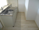 Kitchen.  ※ It will be in the photo of another room.