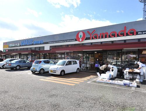 Supermarket. 640m until Yamada store Aoyama