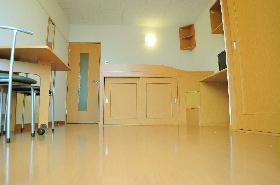 Living and room. 1F flooring ・ Storage capacity is equipped with excellent closet! !