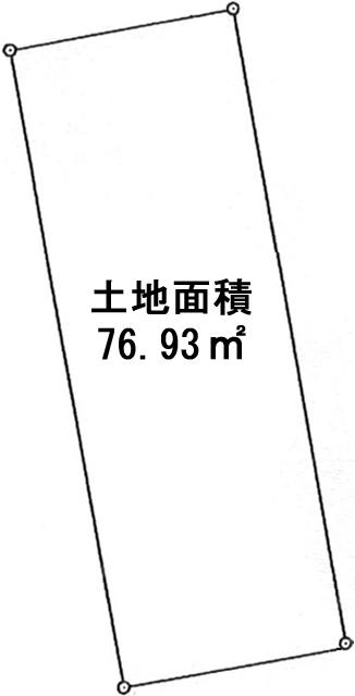 Compartment figure. Land price 19 million yen, Land area 76.93 sq m