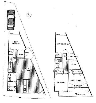 Floor plan. 36,800,000 yen, 4LDK, Land area 115.97 sq m , Building area 98.53 sq m