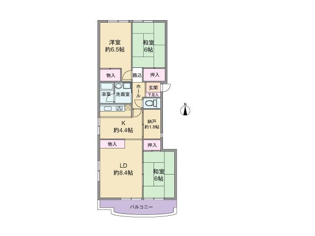 Floor plan. 3LDK + S (storeroom), Price 5.3 million yen, Occupied area 79.54 sq m , Balcony area 7.17 sq m