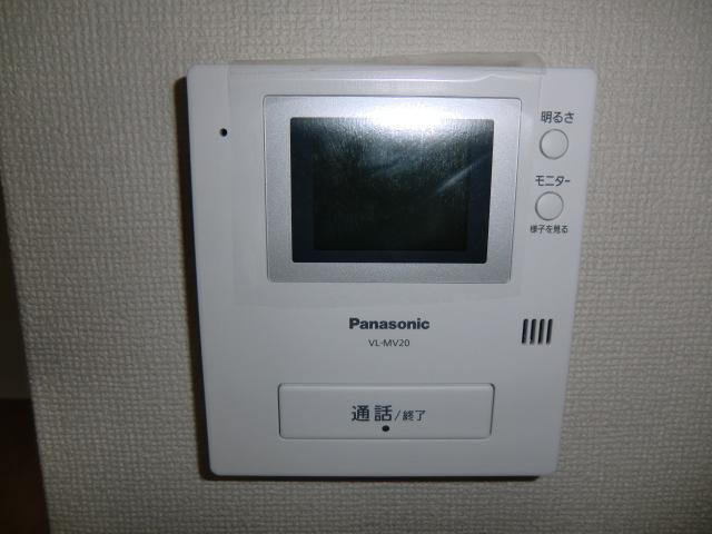 Security equipment. Local photos (color monitor intercom)