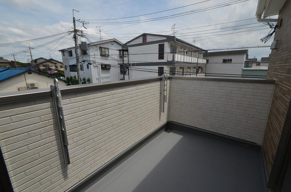 Balcony. Example of construction of a balcony photo