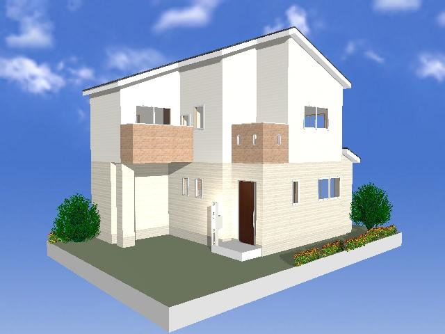 Building plan example (Perth ・ appearance). Building plan example Price 14 million yen, Building area 96,93 sq m