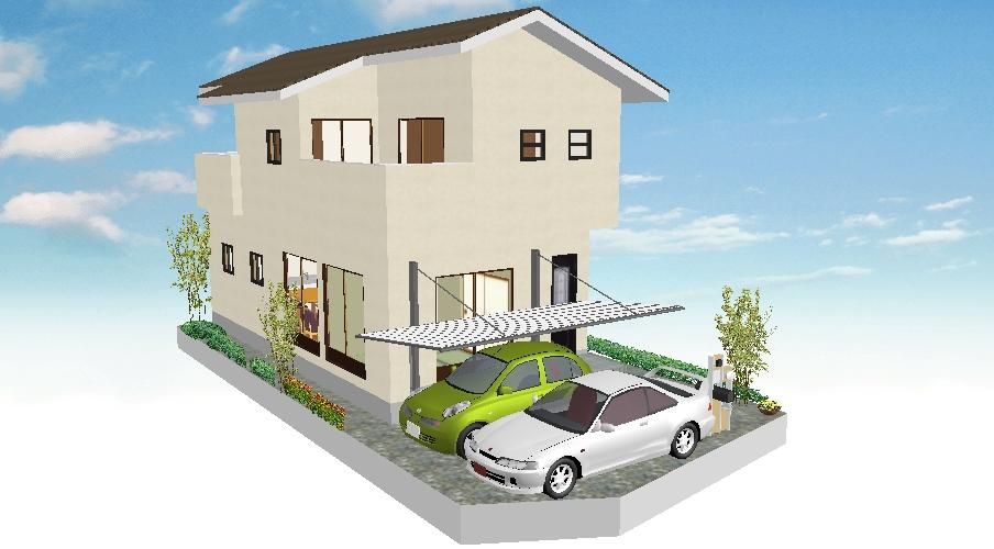 Building plan example (Perth ・ appearance). Building plan example (No. 1 point) Building Price: 36.5 million yen Building area: 94.77 sq m