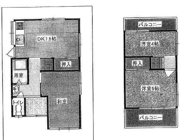 Floor plan. 5.9 million yen, 3DK, Land area 55.12 sq m , Building area 48.22 sq m