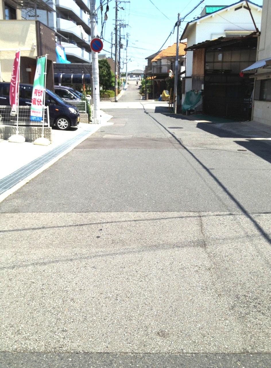 Local photos, including front road. Southeast side is a public road