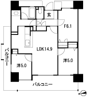 Floor: 2LDK + F, the area occupied: 68.12 sq m, Price: 29,900,000 yen ~ 34 million yen