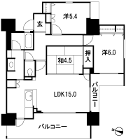 Floor: 3LDK, occupied area: 74.56 sq m, Price: 37,200,000 yen ~ 37,800,000 yen