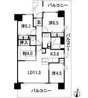 Floor: 4LDK, occupied area: 75.06 sq m, Price: 37,542,300 yen