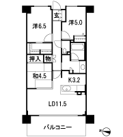 Floor: 3LDK + WIC, the occupied area: 72 sq m, Price: 31,234,300 yen