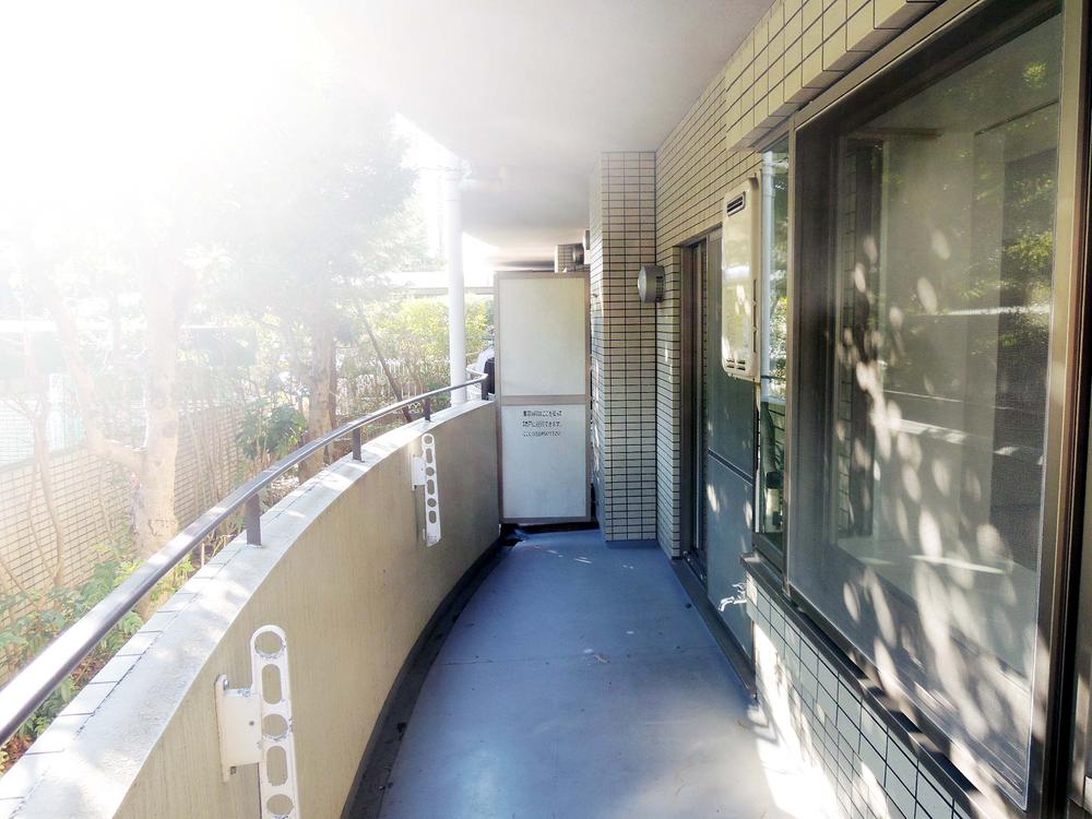Balcony. Local shooting