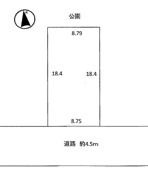 Compartment figure. Land price 56 million yen, Land area 161.51 sq m