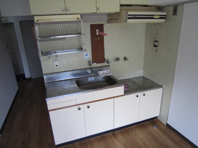 Kitchen. Gas stove can be installed