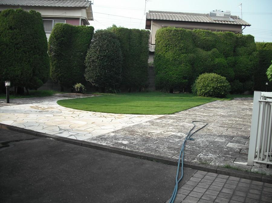 Garden. Residential home Kakogawa Kakogawachomizonokuchi Views of the garden from the room