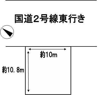 Compartment figure. Land price 11 million yen, Land area 115.66 sq m