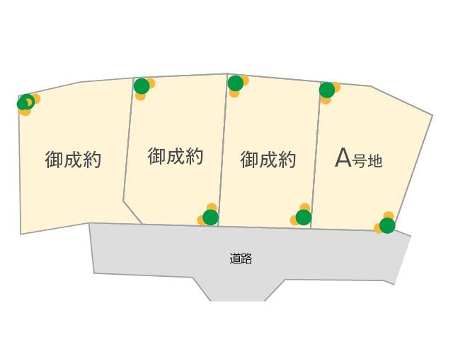 Compartment figure. Land price 12.1 million yen, Land area 137.93 sq m compartment view