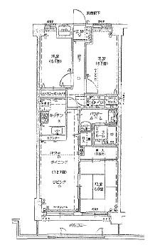 Floor plan. 3LDK, Price 7.4 million yen, Occupied area 67.02 sq m Grand ・ Prestige Kakogawa Kakogawa Kakogawachonishigawara Floor plan