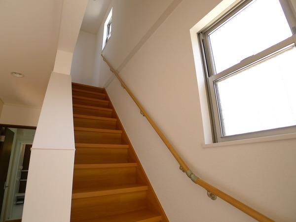 Other. With handrails on stairs