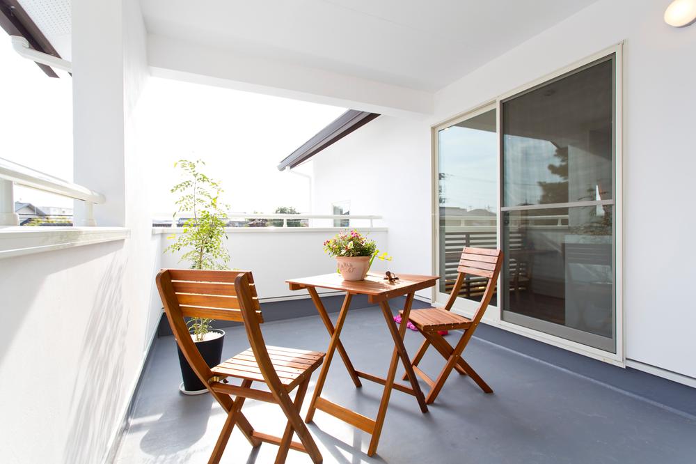 Balcony. Spacious balcony also become the second living