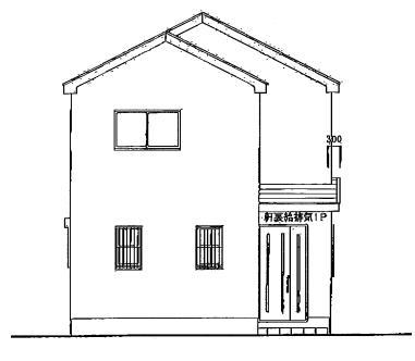 Rendering (appearance). Local elevational view