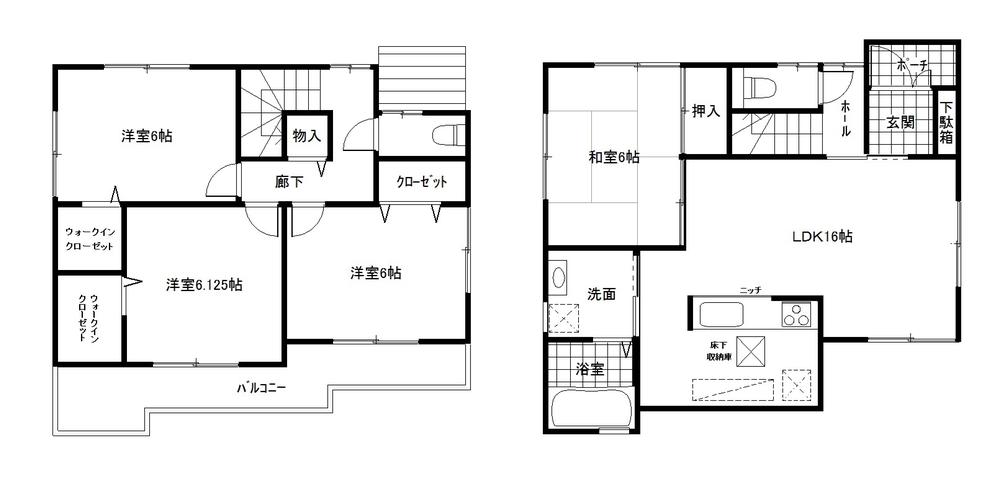 Floor plan. 17.5 million yen, 4LDK, Land area 101.01 sq m , Building area 95.17 sq m