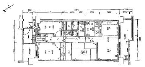 Floor plan. 3LDK, Price 6.8 million yen, Footprint 72.6 sq m , Balcony area 10.5 sq m San Royal Kakogawa Rivage Building 2 Kakogawa Kakogawachonishigawara Floor plan