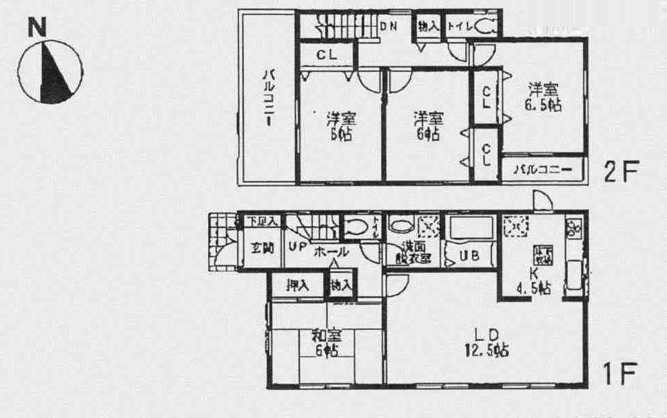 Floor plan. (3 Building), Price 22,800,000 yen, 4LDK, Land area 124.8 sq m , Building area 98.82 sq m