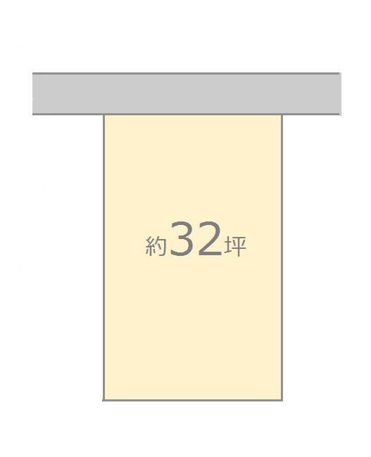 Compartment figure. Land price 7.9 million yen, Land area 106.73 sq m compartment view