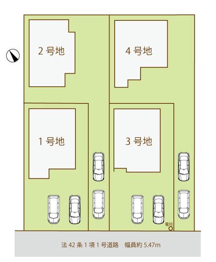 Compartment figure. 20.8 million yen, 4LDK, Land area 193.03 sq m , Building area 98.82 sq m