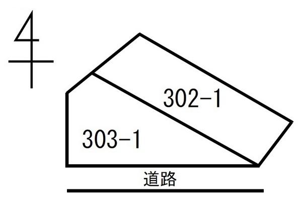 Compartment figure. Land price 9.8 million yen, Land area 1169.89 sq m
