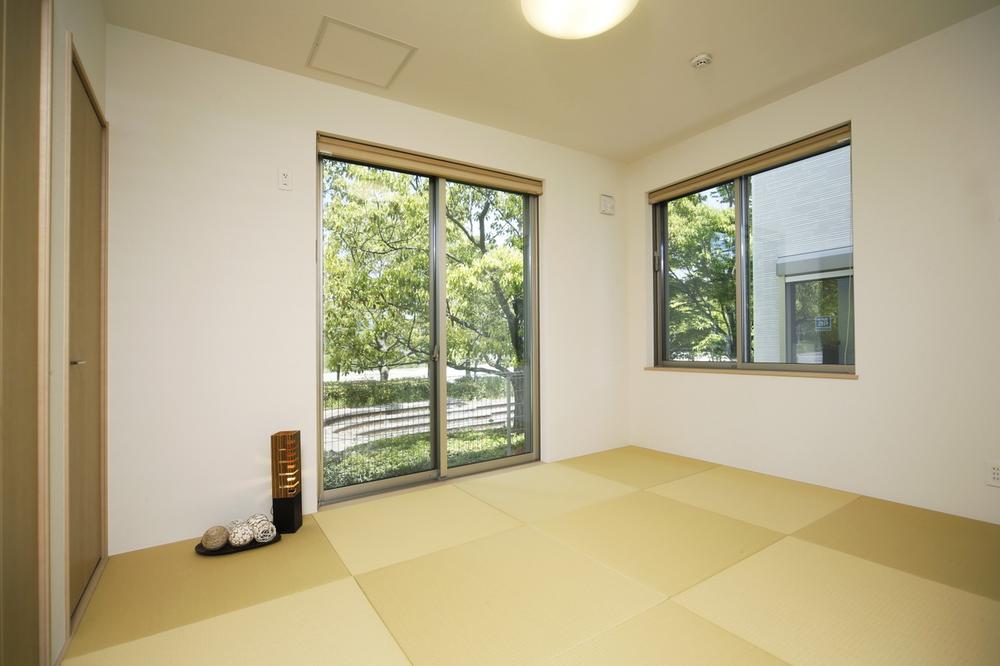 Model house photo. Model house (S-1 No. land) Space of Japanese-style calm  ※ Sales already dwelling unit