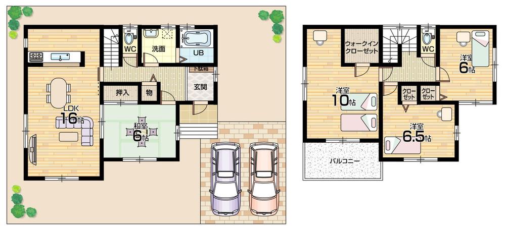 Floor plan. 27,800,000 yen, 4LDK, Land area 216.92 sq m , Building area 105.99 sq m «floor plan»