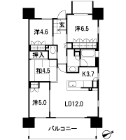 Floor: 4LDK, occupied area: 80.12 sq m, Price: 39,600,000 yen ・ 43,900,000 yen