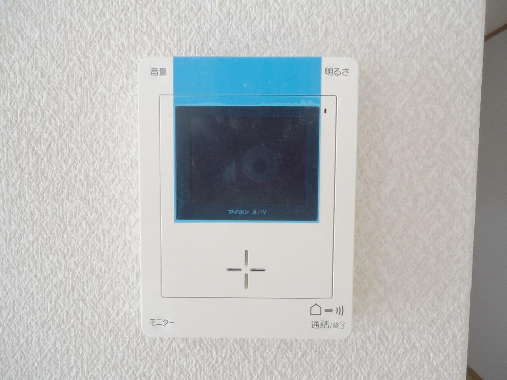 Security equipment. Local photos (color monitor intercom)