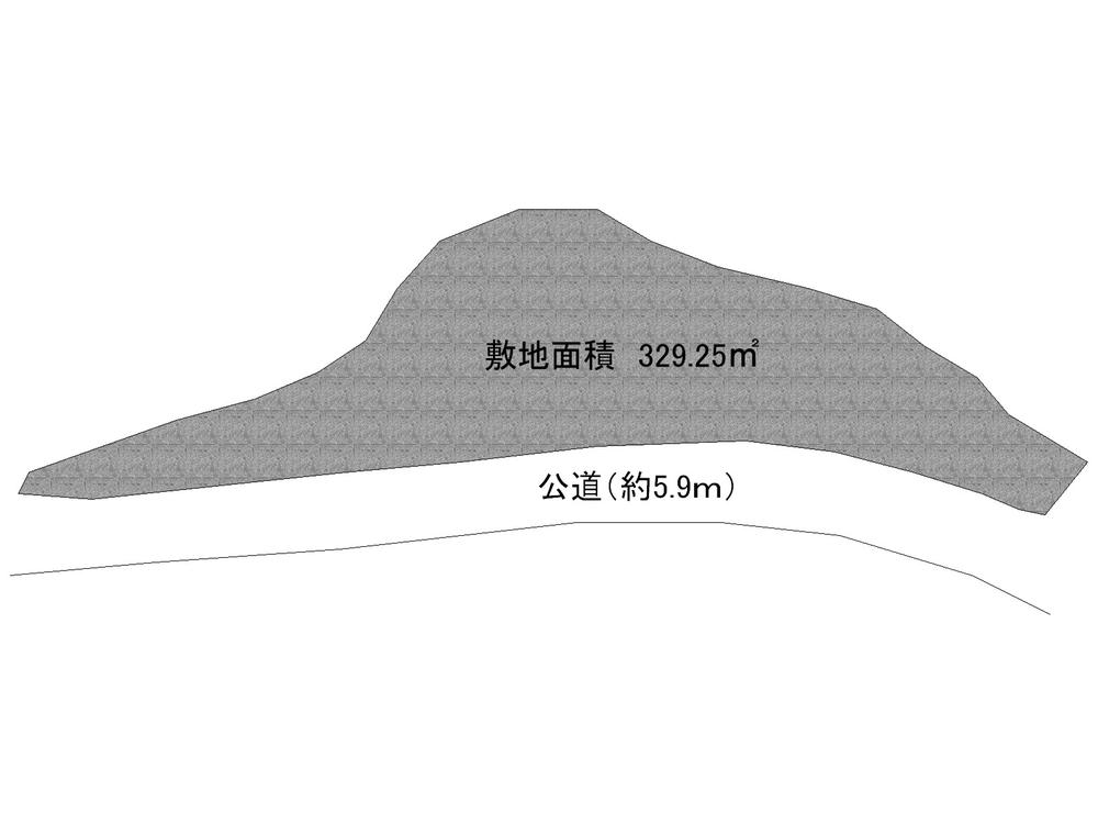 Compartment figure. Land price 16 million yen, No land area 329.5 sq m building condition land