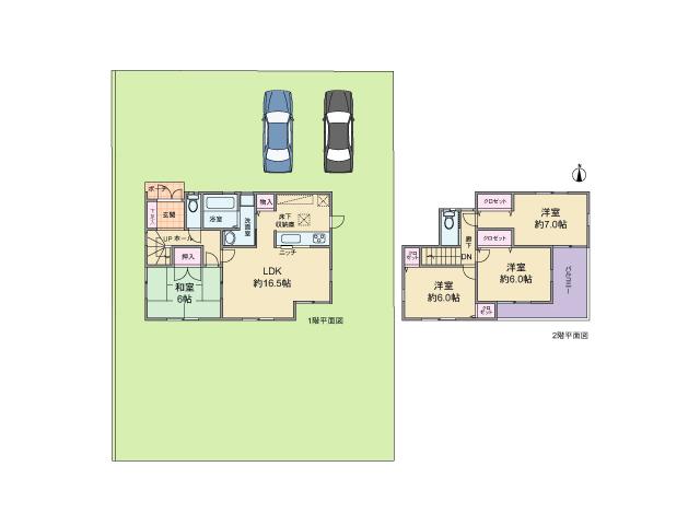 Floor plan. 27,900,000 yen, 4LDK, Land area 275.78 sq m , Building area 95.58 sq m