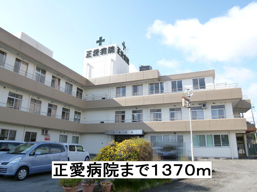 Hospital. 1370m to a positive love hospital (hospital)