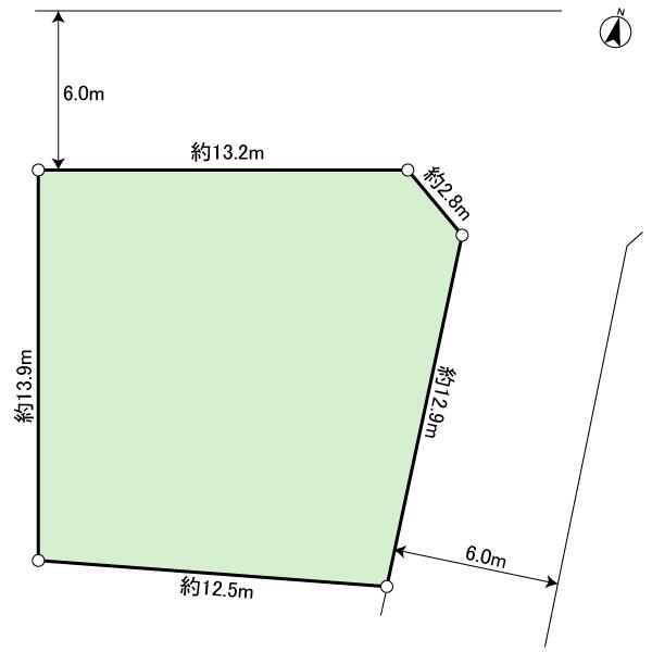 Compartment figure. Land price 14.8 million yen, Land area 199.92 sq m