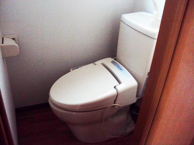 Toilet. Washlet