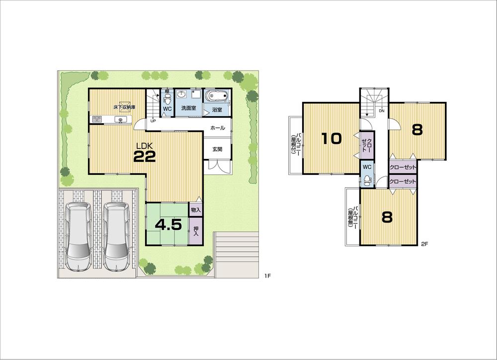 Floor plan. (11-20), Price 23.8 million yen, 4LDK, Land area 166.59 sq m , Building area 119.88 sq m
