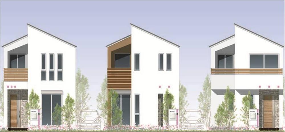 Building plan example (Perth ・ appearance). 30 square meters streets of spacious 20 compartments of the before and after. Image Perth